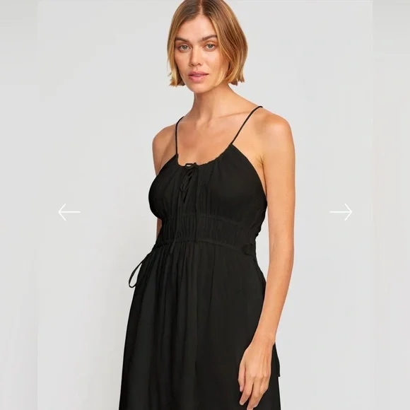 NWT Modern Citizen Alessandra Sculpted Cinched-Waist Dress S - Picture 6 of 6